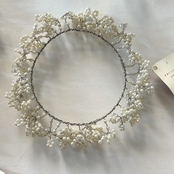 Pottery Barn Set of 3 Pearl Candle Rings - Picture 2 of 4